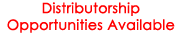 Distributorship Opportunities Available